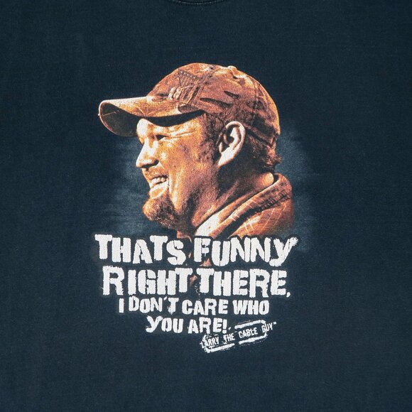 Vintage 90s Larry The Cable Guy Shirt - Picture 4 of 6